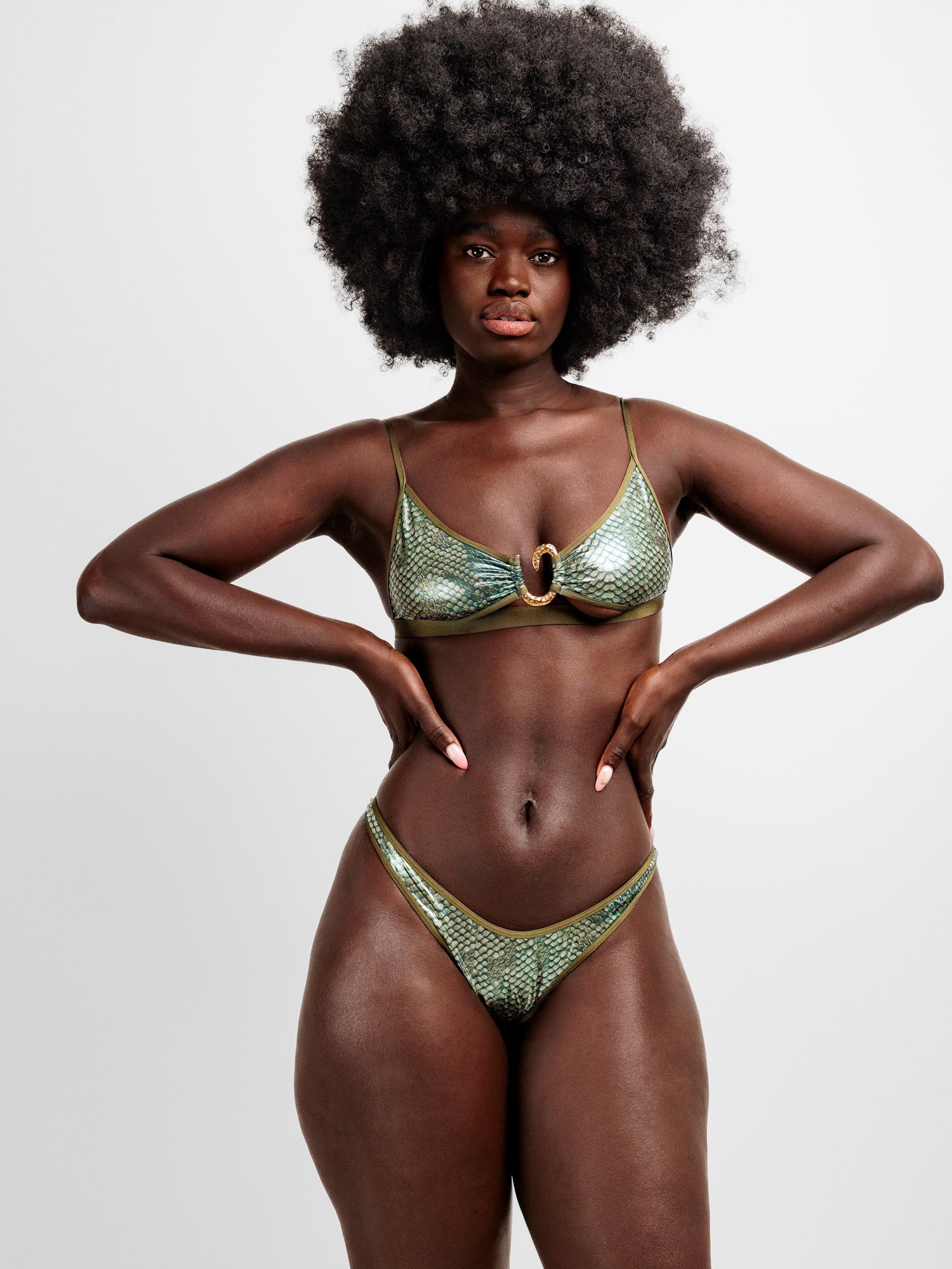 Cembro Brassière Métallique Croco (crocodile)