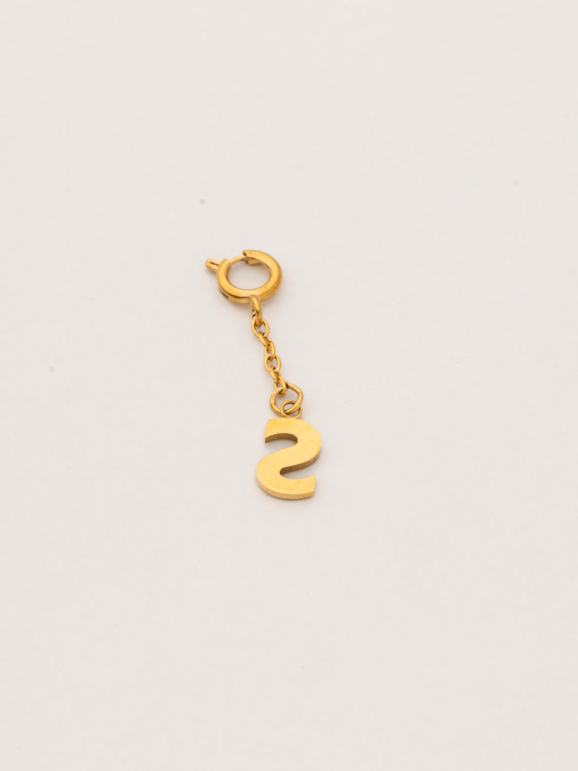 Pendentif Lettre S